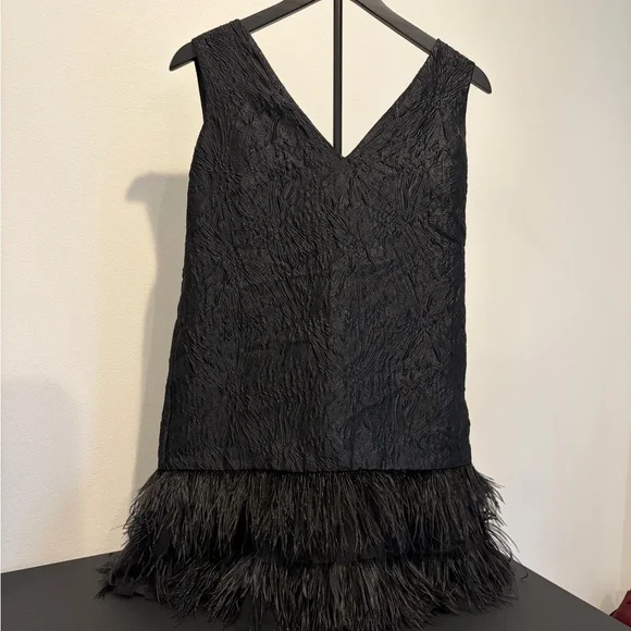 BCBGMaxAzria Black Textured Mini Dress - Picture 3 of 7